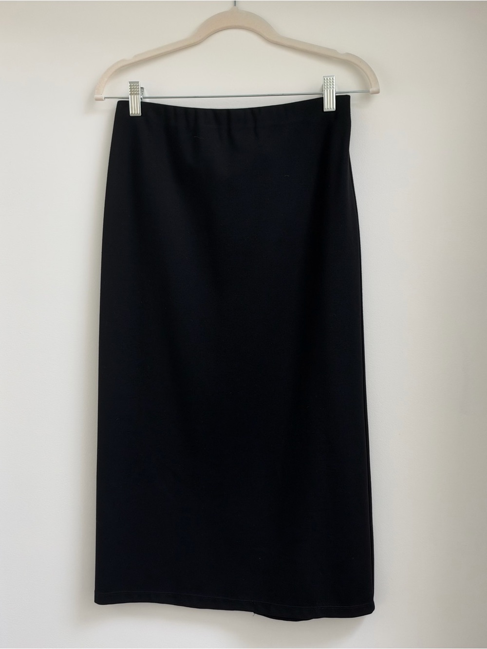 House of Harlow 1960 Black Straight Midi Skirt
